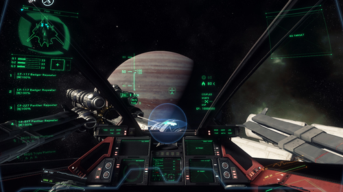 Aegis Sabre Cockpit