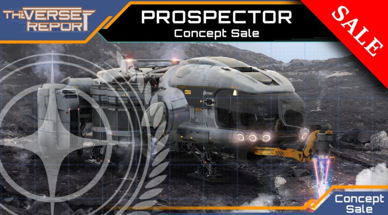 Crash / Verse Report / Prospector Concept Sale