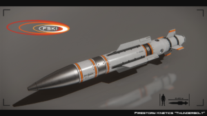 weapons / missile / Waffe / Rakete / Firestorm Kinetics Thunderbolt